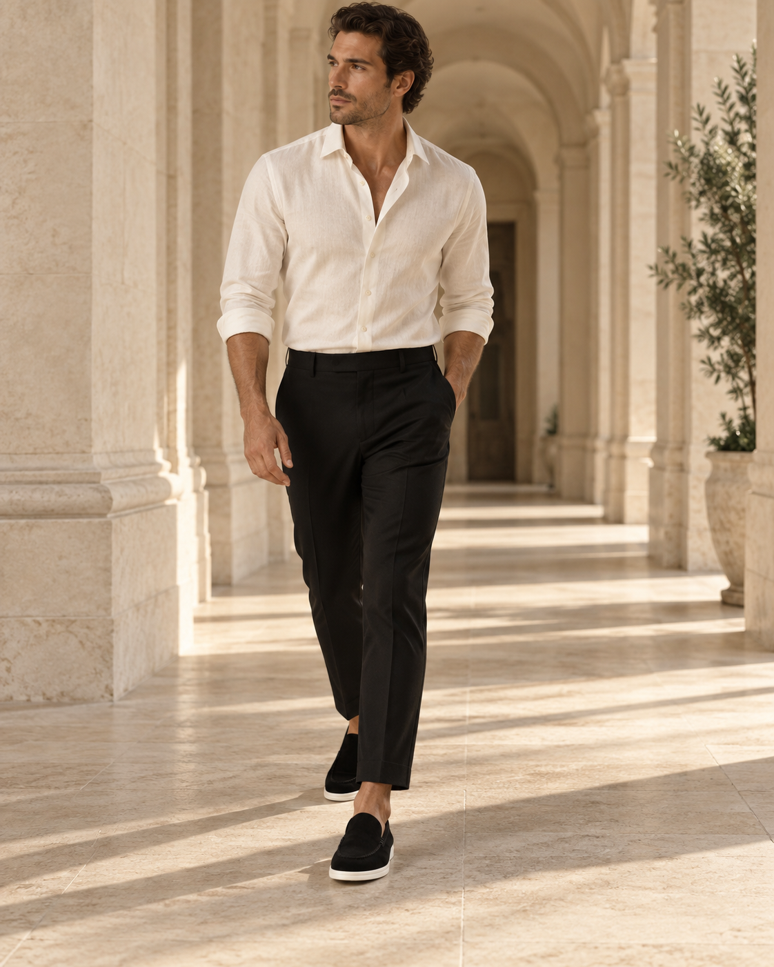 Mocassino Vittoria-Negro