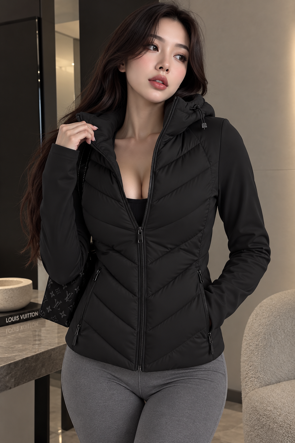Cappotto Bellarosa Donna-Negro