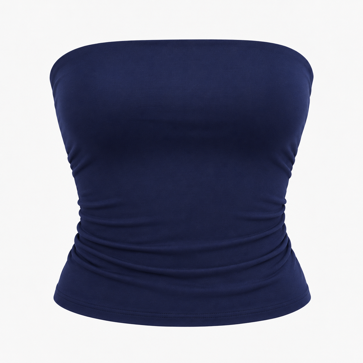 NACRE — Top Bandeau-Azul Marino
