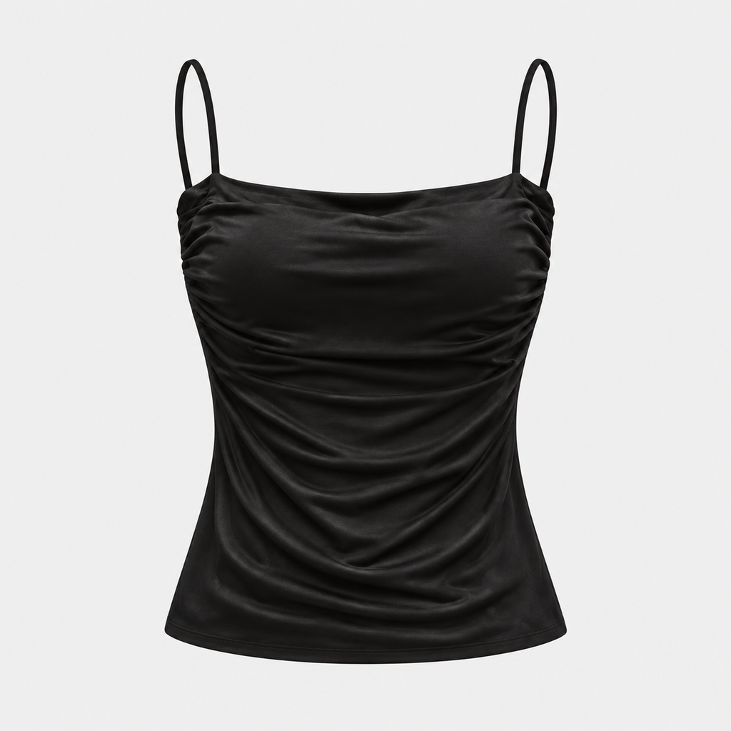 SÉLUNE — Top Minimal-Negro