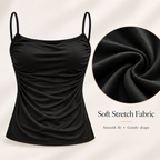 SÉLUNE — Top Minimal-Negro