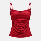 SÉLUNE — Top Minimal-Rojo
