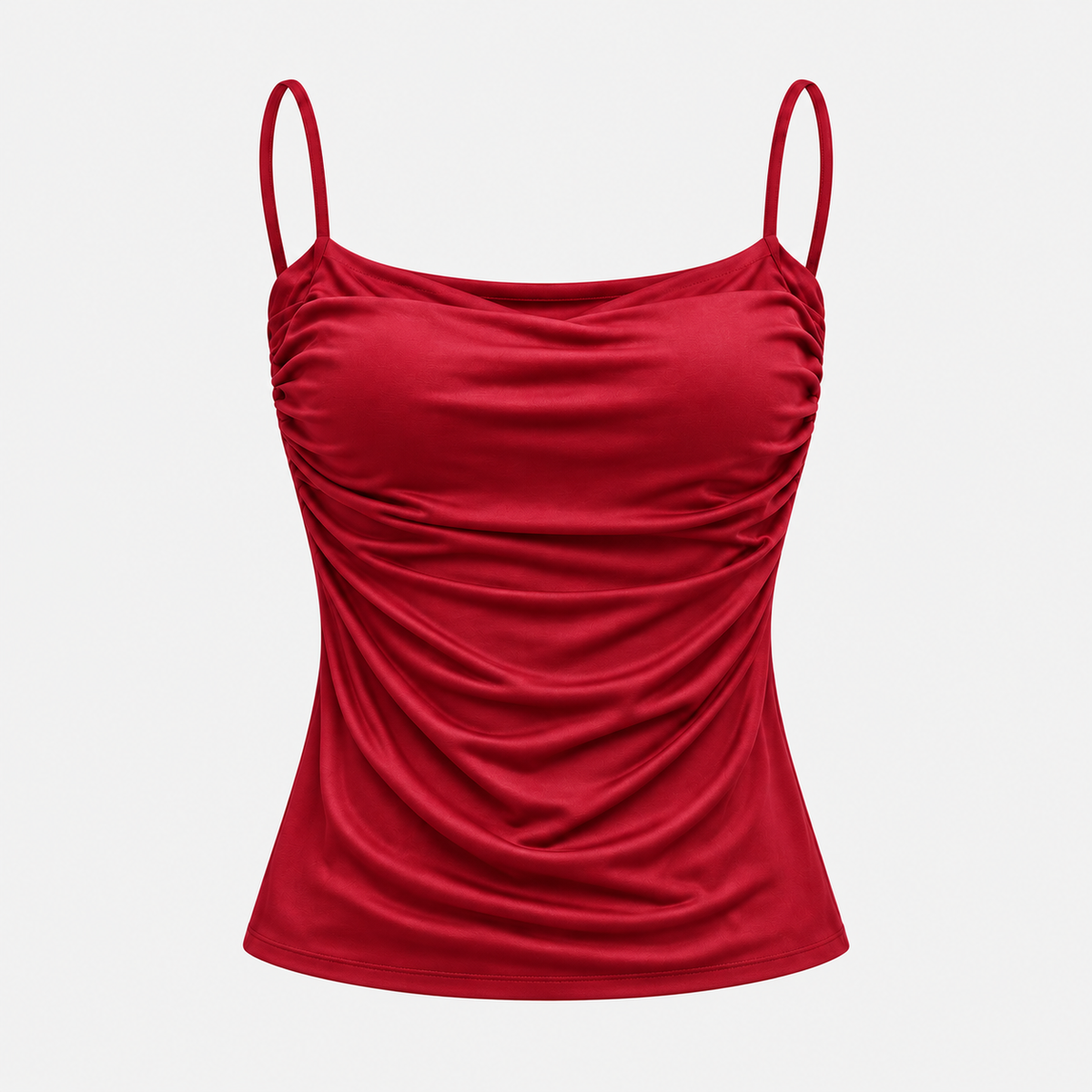 SÉLUNE — Top Minimal-Rojo