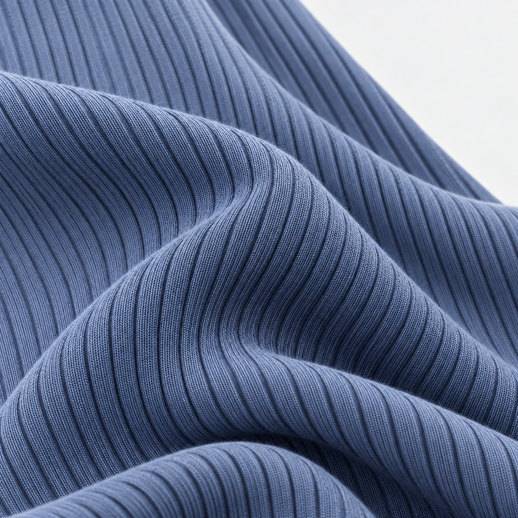 SOLENNE — Pantalón Flare Sculpt-Azul