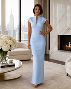Valentina | Vestido Maxi de Gala-Azul