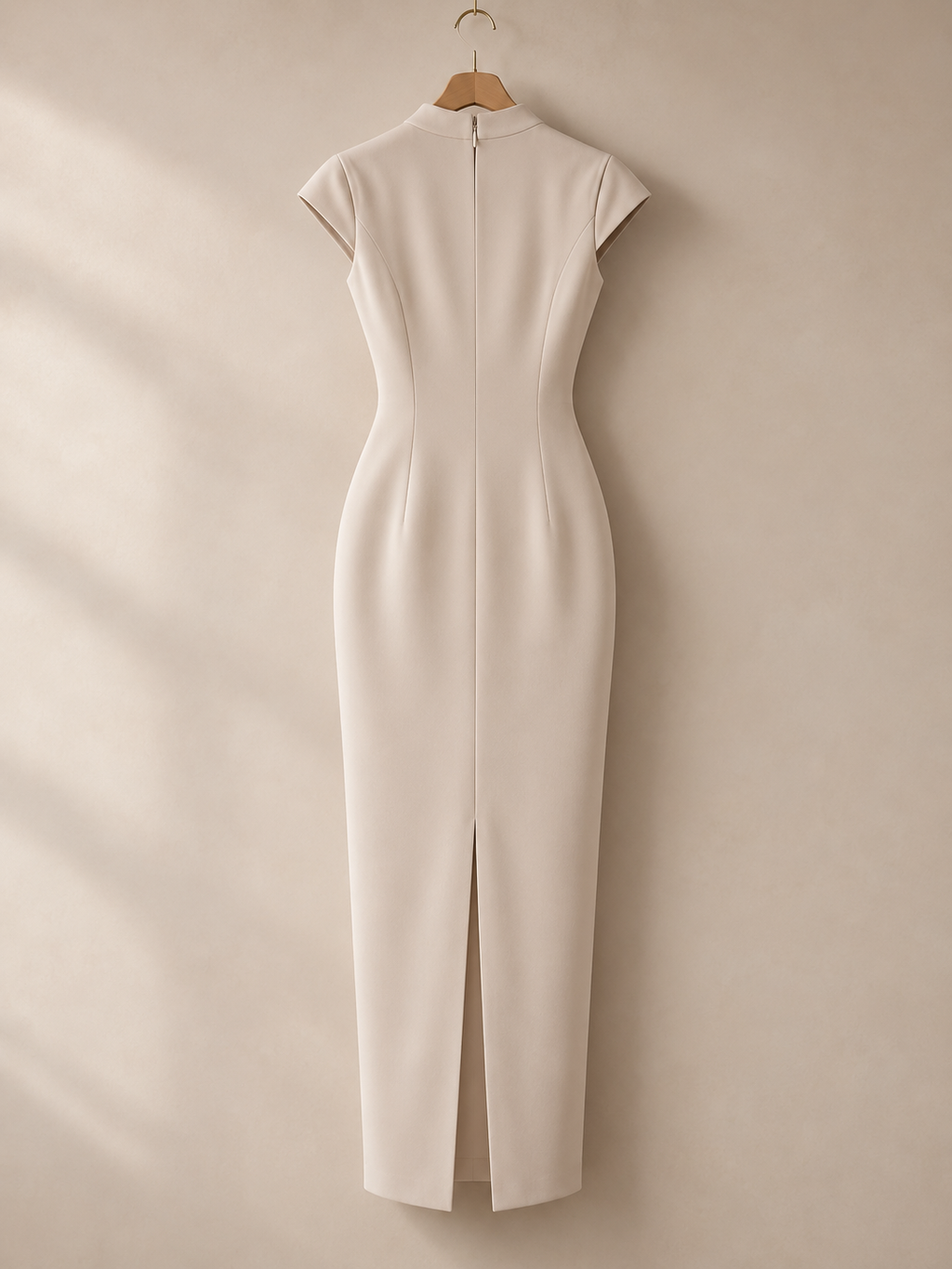 Vestido Valentina Maxi de Gala - Beige