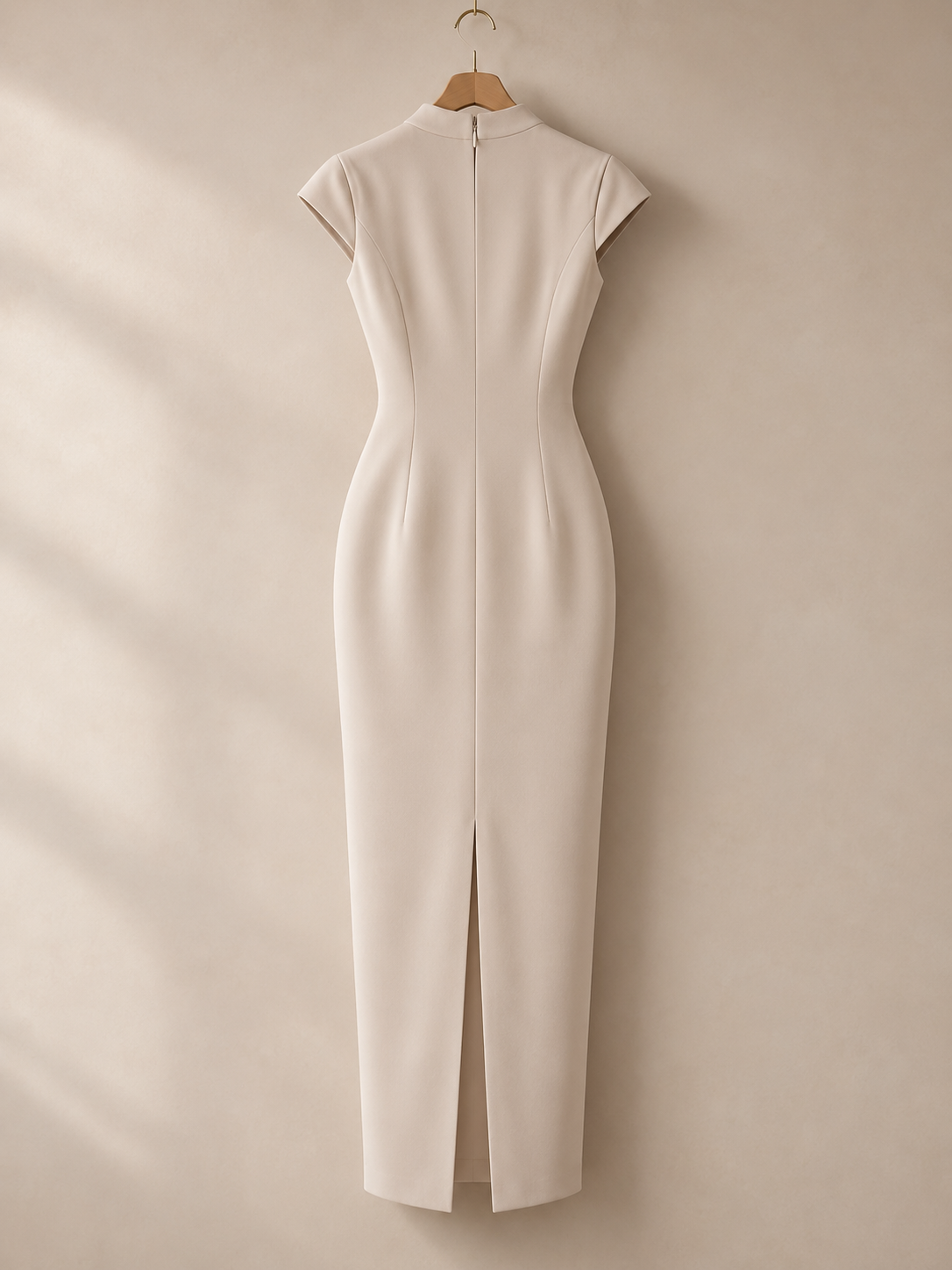 Vestido Valentina Maxi de Gala - Beige