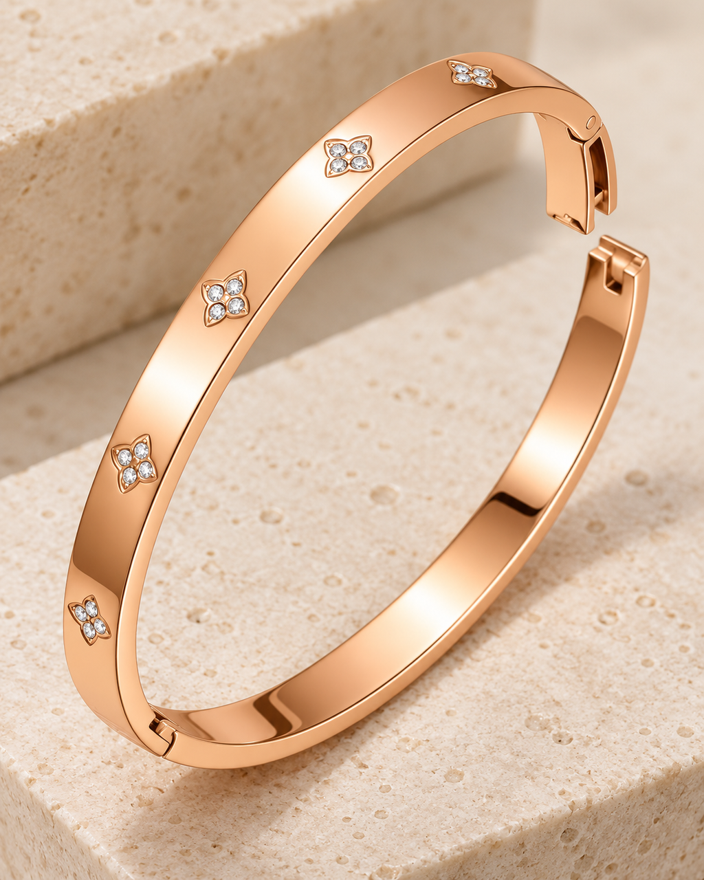 Vittoria – Brazalete de Circonitas-Rosado