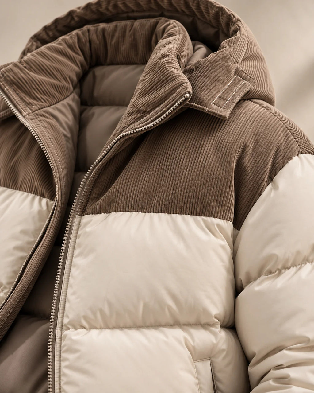 Cappotto Valdieri Uomo-Beige