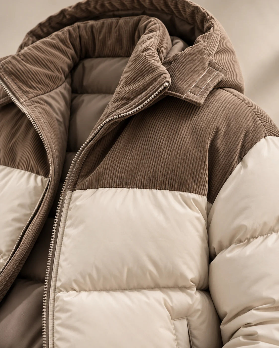 Cappotto Valdieri Uomo-Beige