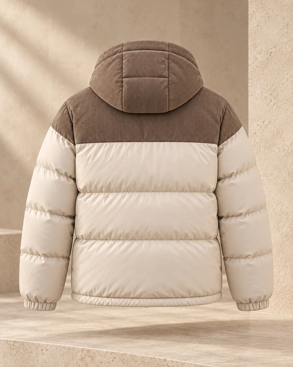 Cappotto Valdieri Uomo-Beige
