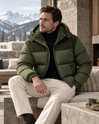 Cappotto Valdieri Uomo-Verde