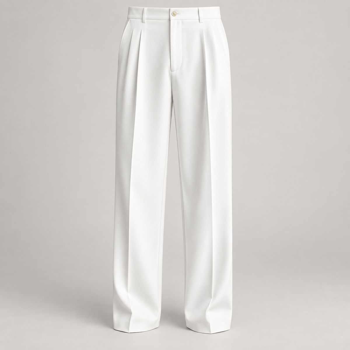 VARESCO – PANTALÓN RECTO SMART CASUAL-Blanco