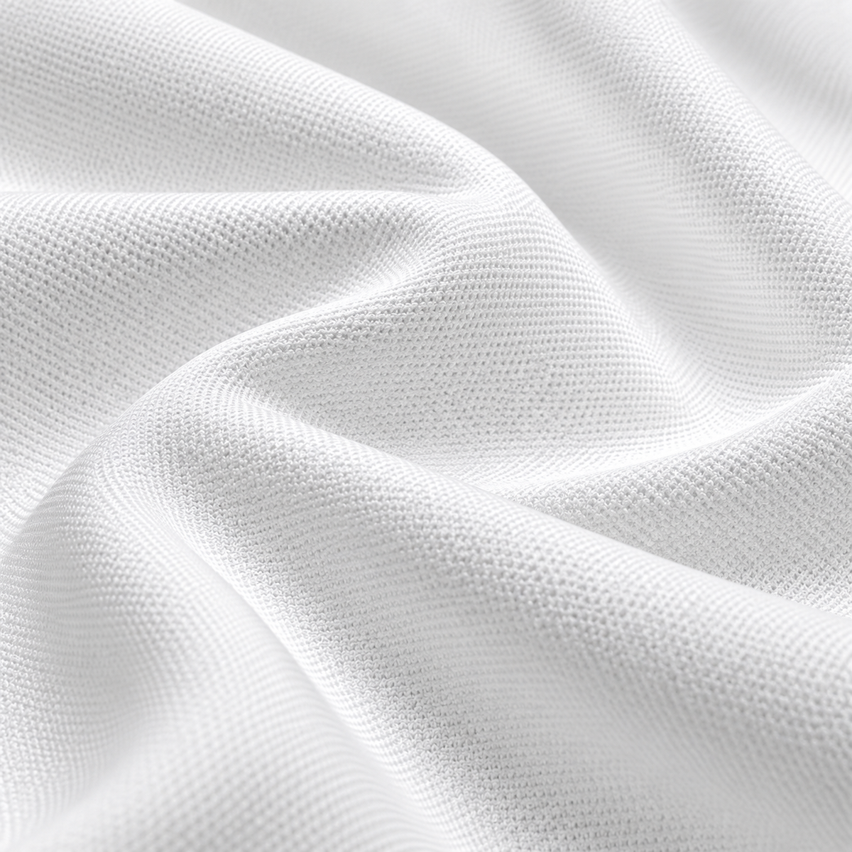 MONTHERO – Polo Premium de Manga Corta-Blanco