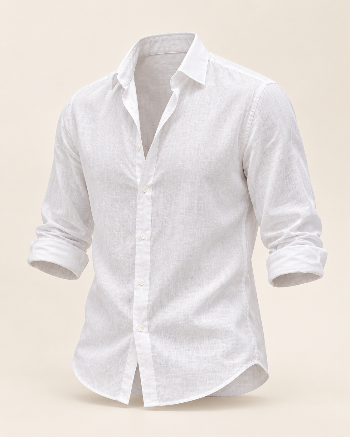 Camisa Linen Élite-Blanco