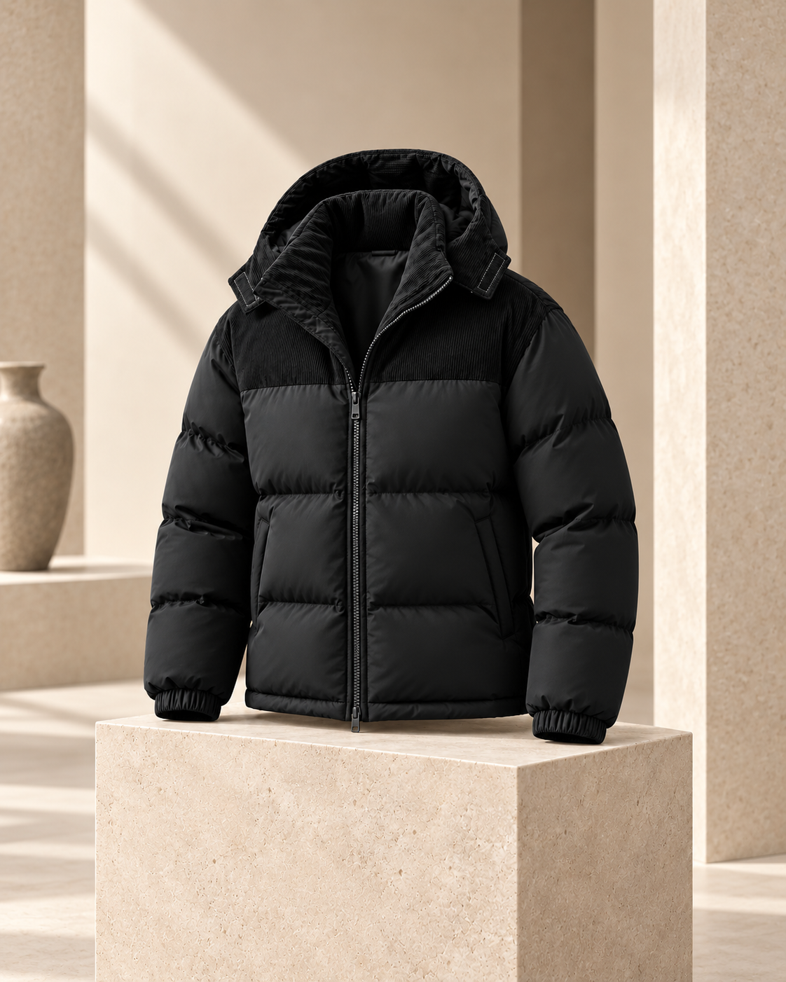 Cappotto Valdieri Uomo-Negro