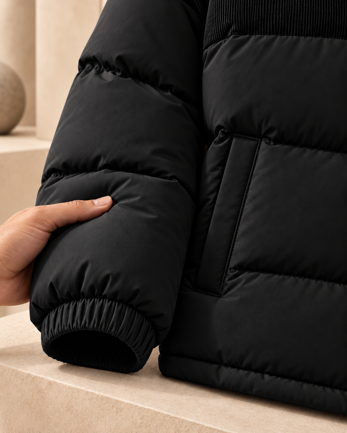 Cappotto Valdieri Uomo-Negro