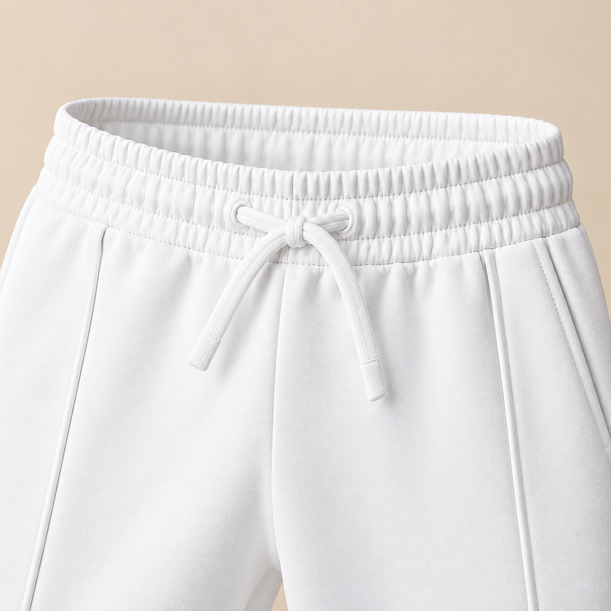 Norevian – Pantalón Jogger Premium-Blanco