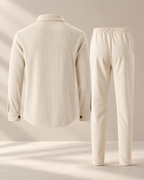 CAVERI — Conjunto de Camisa Estructurada-Caqui