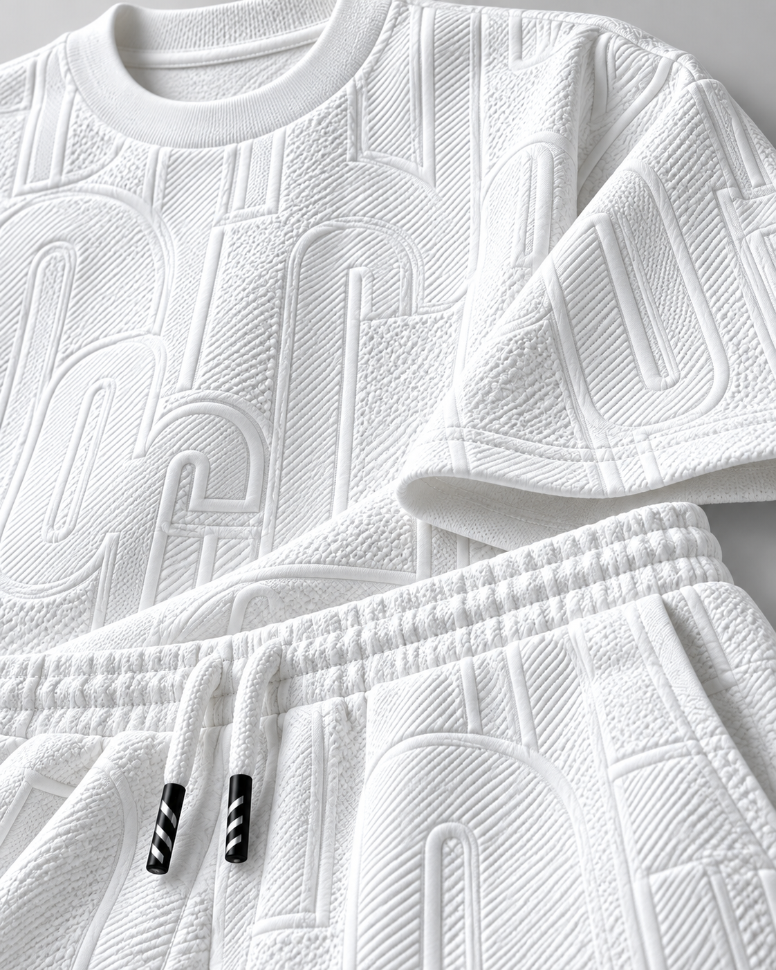 ORVIAN — Conjunto Oversize de Verano-Blanco