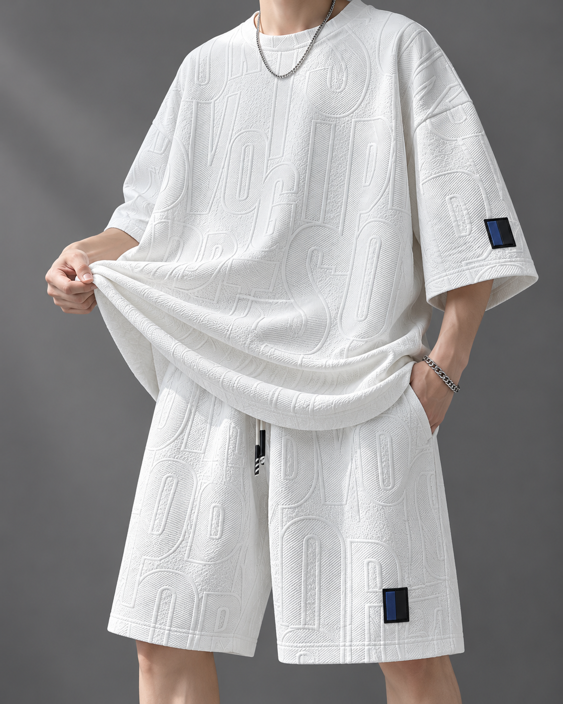 ORVIAN — Conjunto Oversize de Verano-Blanco