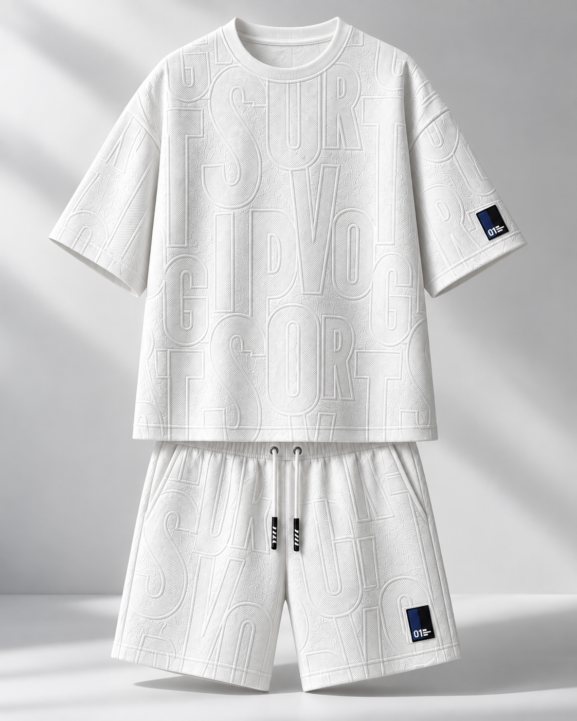 ORVIAN — Conjunto Oversize de Verano-Blanco