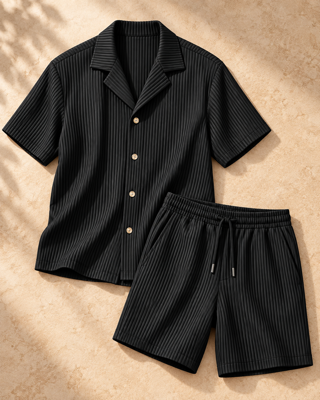 MARENO — Conjunto Resort Acanalado-Negro