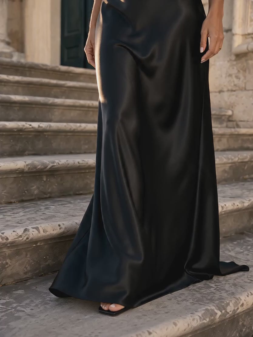 Élan Satin Dress
