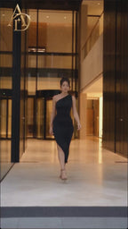 Serafina — Asymmetrical Maxi Dress