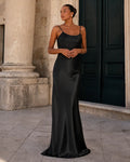 Vestido Élan Satiné - S / Negro 