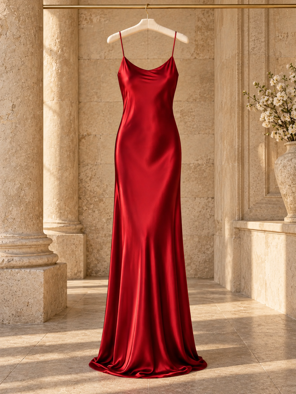Élan Satin Dress